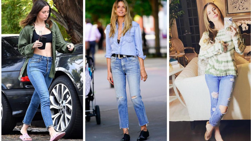 business casual ripped jeans